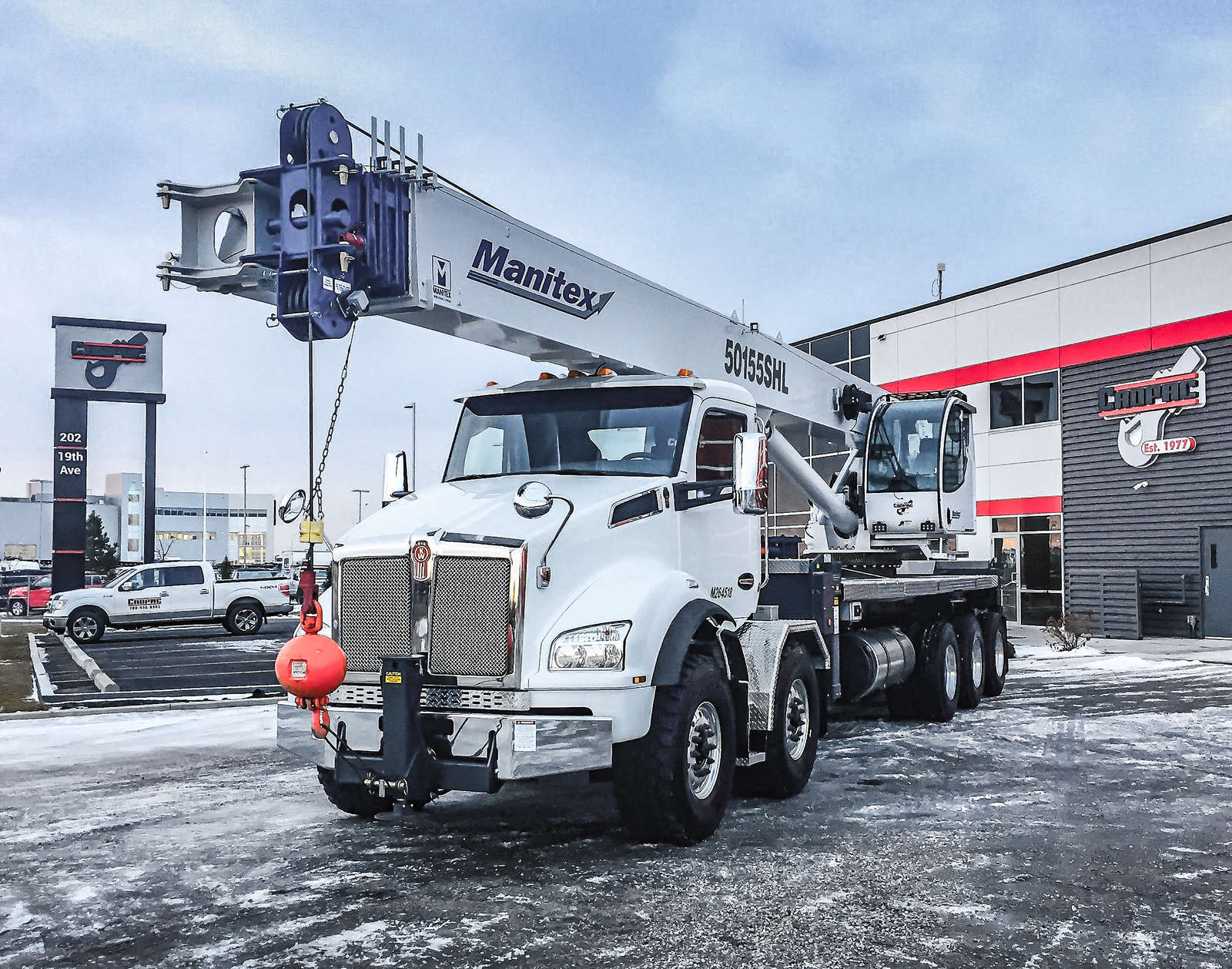 Solutions pour camions grue - Simard Suspensions