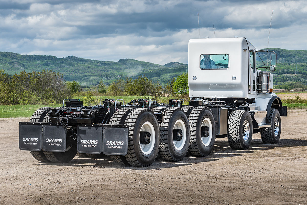 Dramis International Heavy duty Truck Manufacturer Simard Suspensions